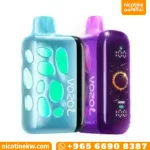 جهاز فوزول 40,000 سحبة فيب قابل للشحن مع شاشة عرض وتصميم عصري