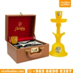 شيشة النجمة زجاج وسط - نيكوتين