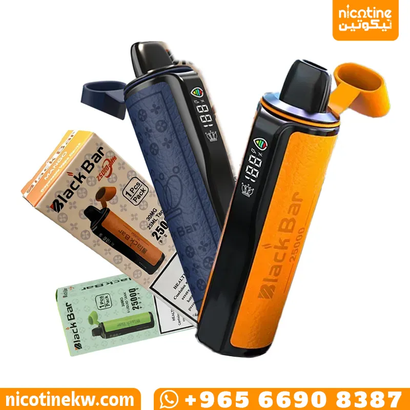 بلاك بار شيشة 25000 سحبة