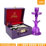 شيشة النجمة زجاج وسط