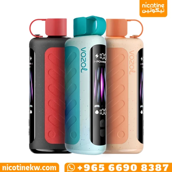 سحبة فوزول جير هوكا 40000 سحبة الكويت Vozol Gear Hookah 40000 puffs vape سحبة جاهزة شيشة الكترونية.