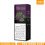 نكهة التيزا عنب نعناع سولت نيكوتين باردة في زجاجة 30 مل مخصصة لأجهزة سحبة زقارة.
