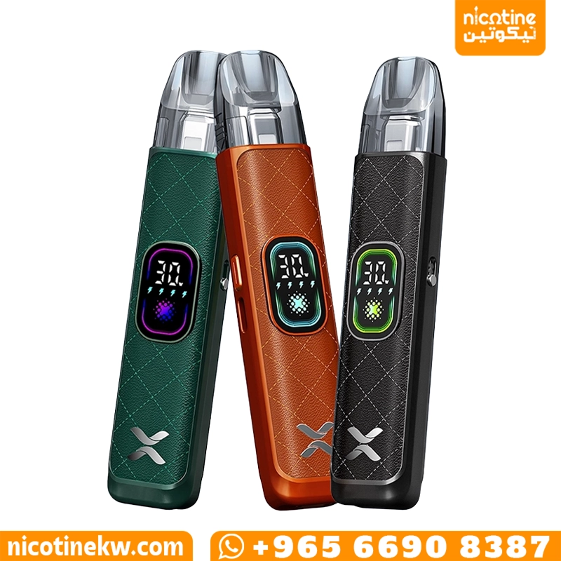 سحبة فري ماكس ريكسا S2 جهاز أنيق ببطارية 1300mAh وقوة 30 واط. يتميز بشاشة مع إضاءة RGB وتحكم بالهواء (MTL/RDL)، ويتوافق مع بودات ريكسا لتعطيك أفضل طعم نكهة.