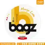 Bagz Mango Lassi 8mg nicotine pouches can in yellow