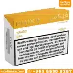 علبة بودات فيكس مانجو فيها 4 بودات معبأة مسبقاً سعة 1.7ml وتركيز 50mg