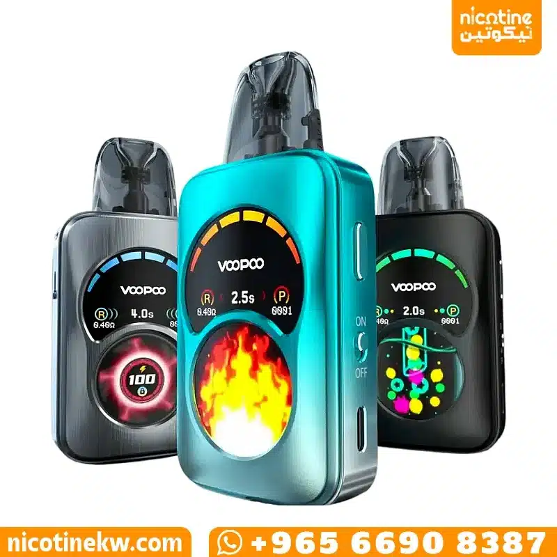 ارقوس A سحبة زقارة 1100mAh — VOOPOO Argus A Pod Kit جهاز فوبو ارقوس A سحبة زقارة بثلاثة ألوان أحمر وأسود وأزرق