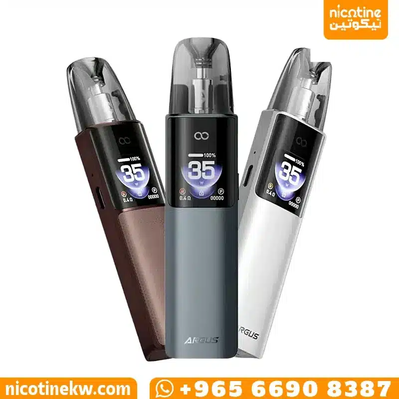 ارقوس G4 سحبة زقارة 35 واط — VOOPOO Argus G4 Pod Kit جهاز فوبو ارقوس G4 سحبة زقارة بشاشة ملوّنة بثلاثة ألوان