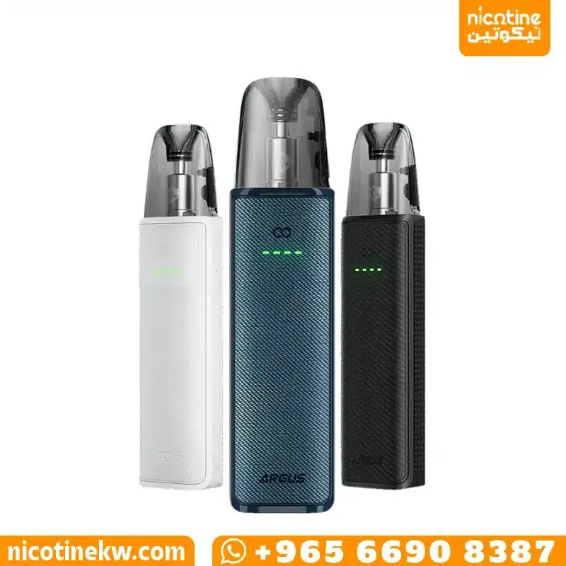 Three VOOPOO Argus Z3 pod system devices shown together without packaging