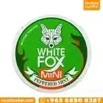 White Fox Peppered Mint Mini Nicotine Pouches